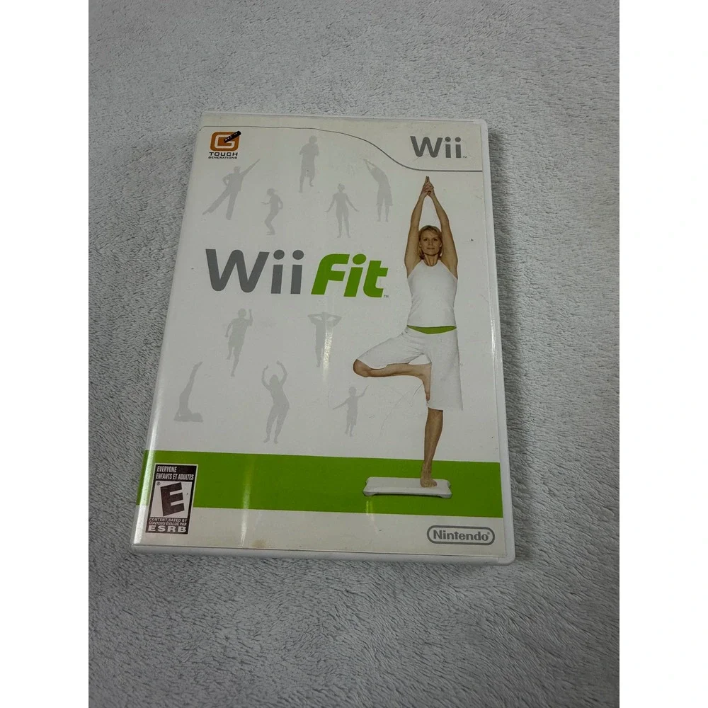 Nintendo Wii Fit Game RVL-RFNE-USA Video Game Disc Only Yoga Aerobics Balance